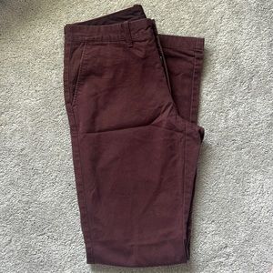 Lightly Worn J. crew men’s Sutton pants